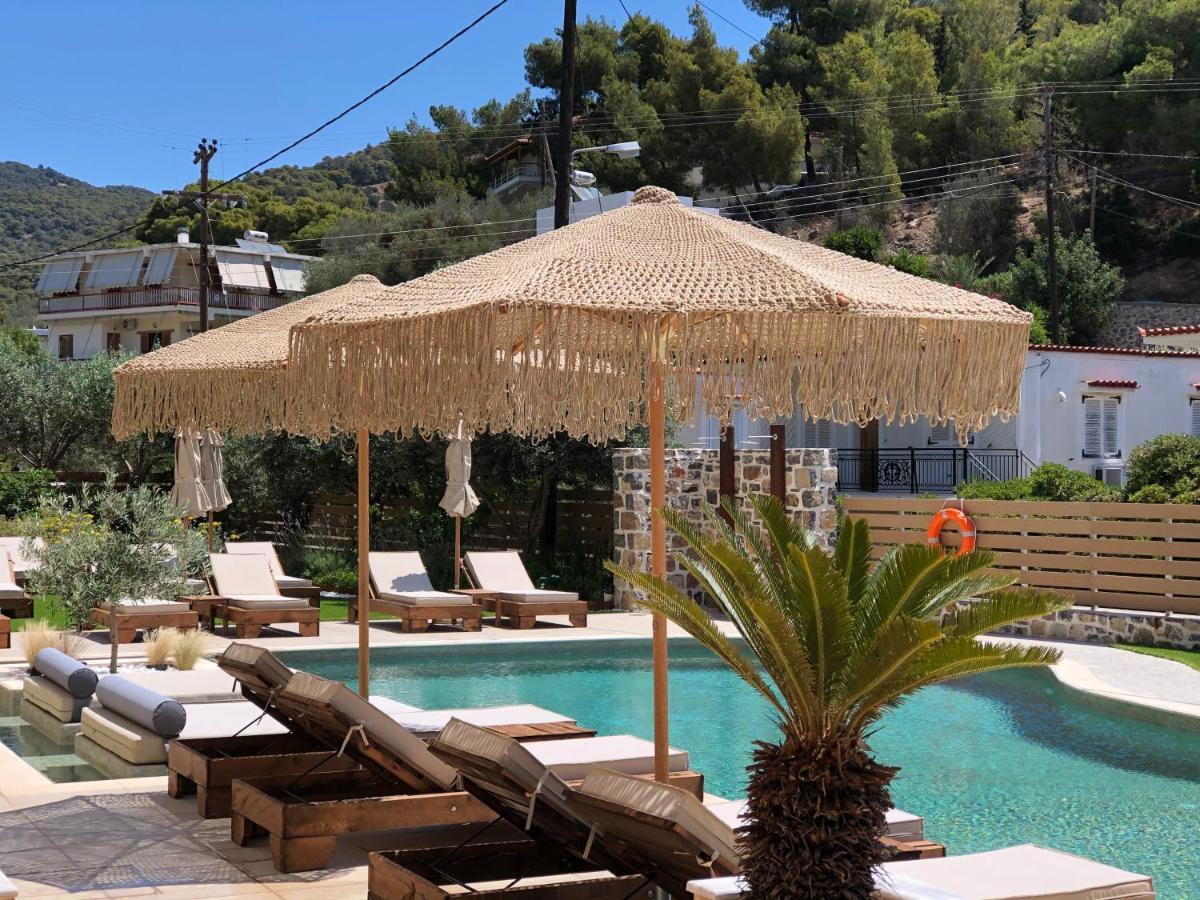 Poros Town Helen Hotel מראה חיצוני תמונה